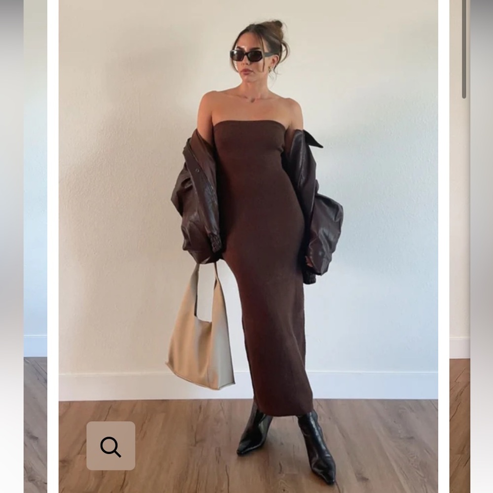 SHOPLUNAB Simple things maxi dress